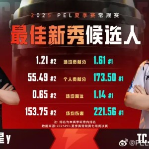 Kaiyun Sports-2025PEL夏季赛常规赛最佳新秀候选人：星y&amp;amp;为歌